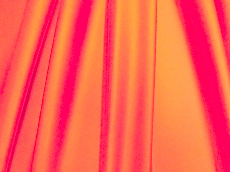 10.Fuchsia Stretch Satin Deluxe